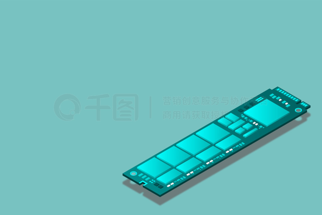 NVME Express M.2 ڴ 3D Ⱦͼȡڴ桢˼ӲϷ͹վʸͼ