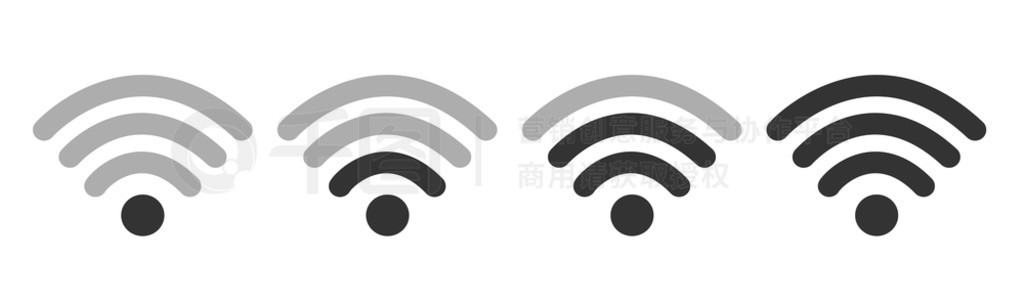 Wifi  W Lan źӦóվƽͼ-ڰɫ Wifi  W lan źƽͼӦóվ-ڰɫ