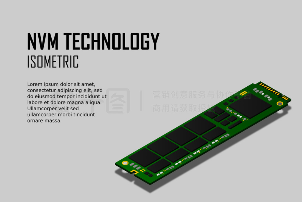 NVME Express M.2 ڴ 3D Ⱦͼȡڴ桢˼ӲϷ͹վʸͼ