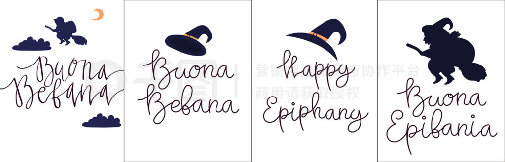 Buona Befana ؿģд壬ҹɨֻƽʸͼ﷭룺ֵԽڡ Buona Befana  Epifania ؿģ