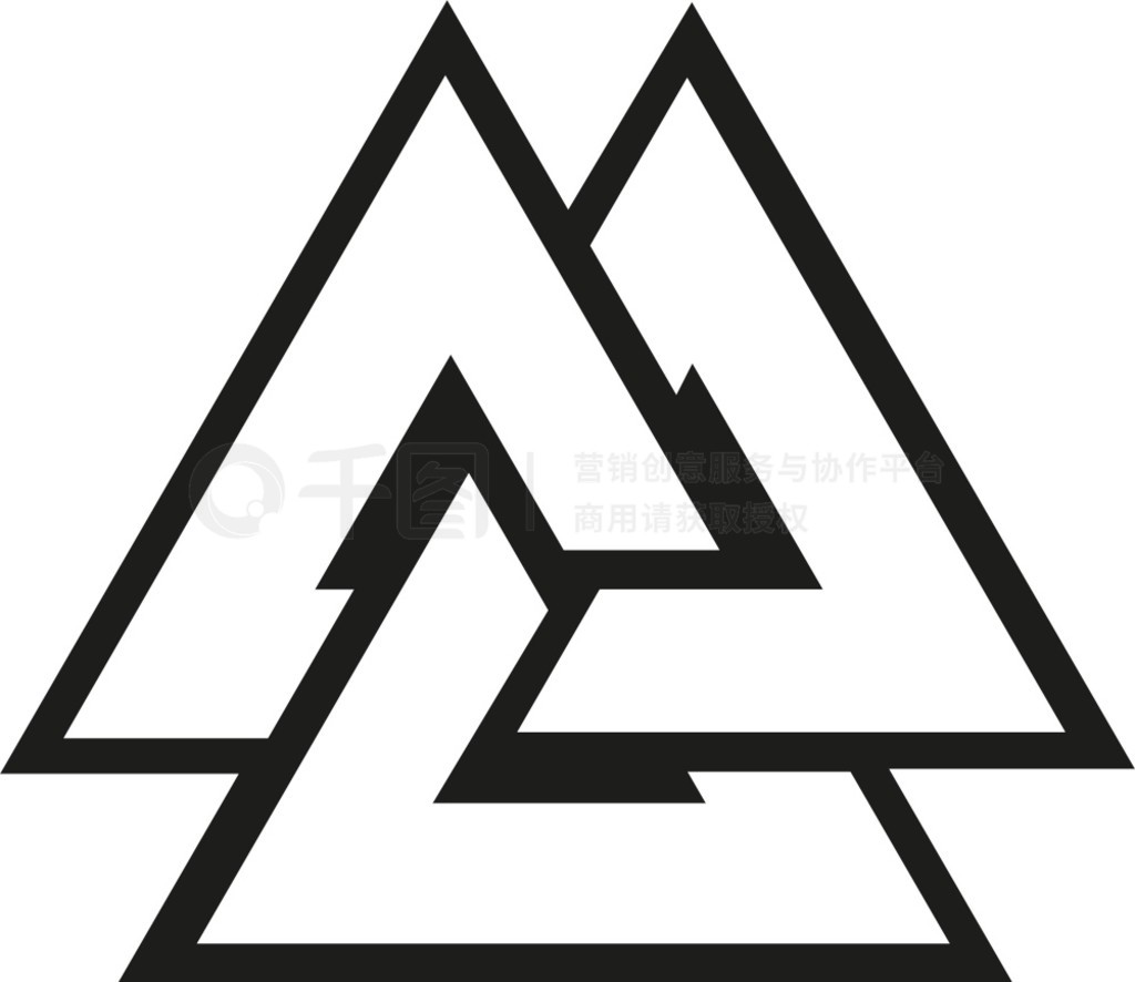 Valknut Ŵǿ˹άǺͿ񻰷ʸͼڰɫ