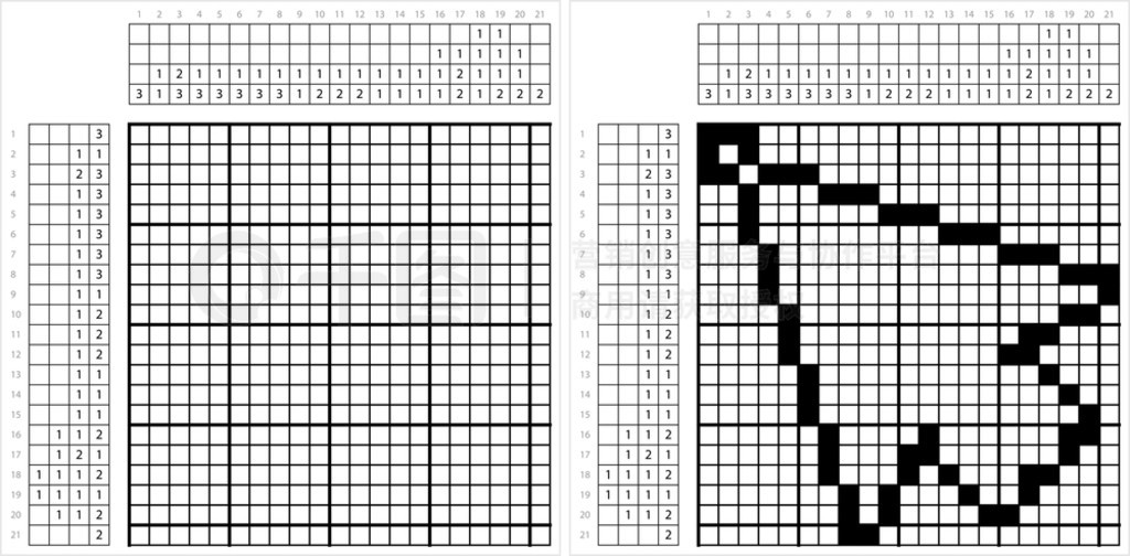 ͷͼ Nonogram 豸ʸ廭߼Ϸ GriddlersPic-A-PixֻͼƬPicross