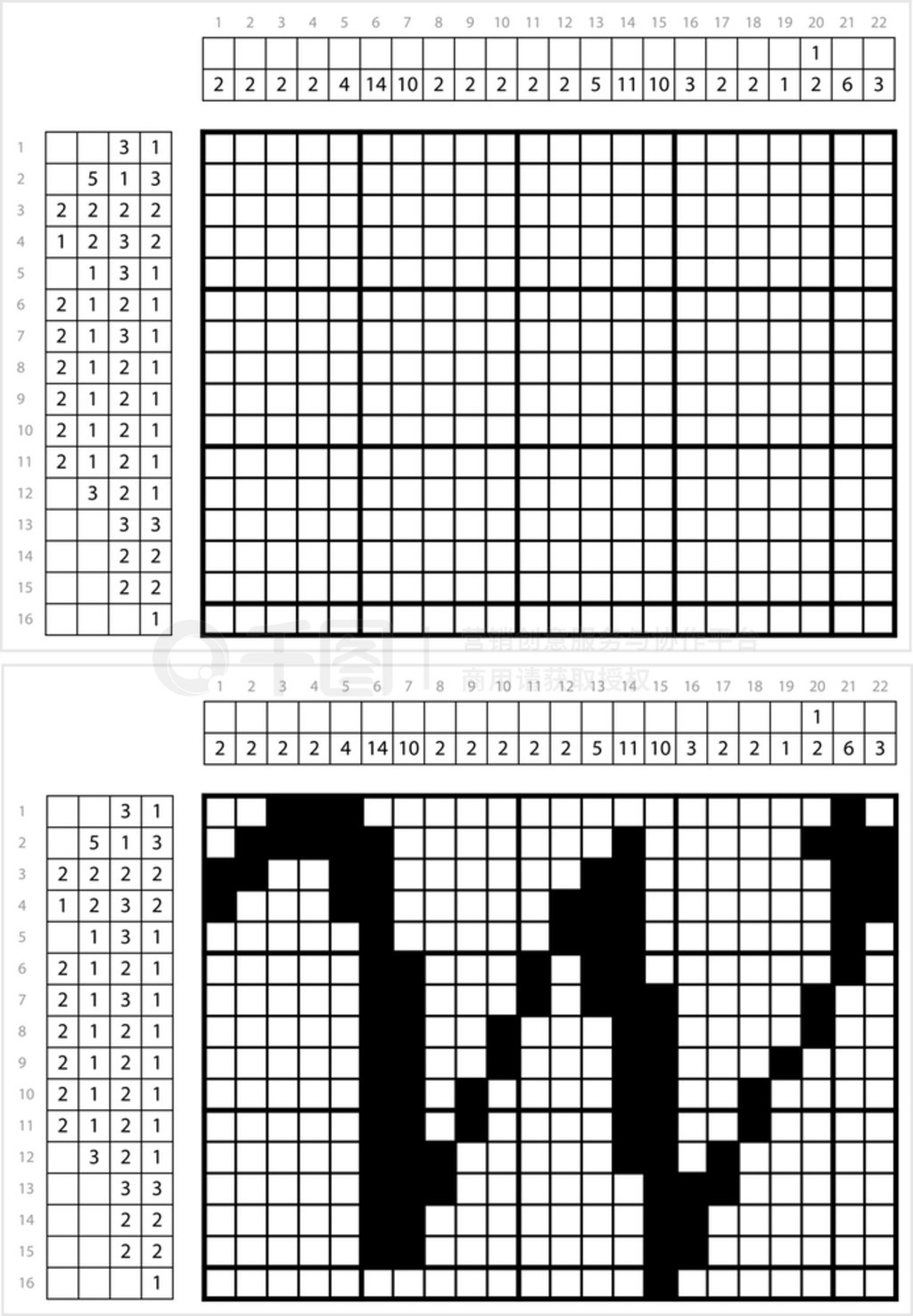 ĸ W Nonogram ַ Wĸηʸͼ߼Ϸ GriddlersPic-A-PixͼƬ滭֡Picross