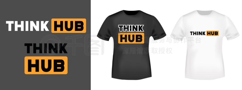 Think Hub ʽ T ƱT ӡ¡ǩװӡˢƷʸͼ.. Think Hub ʽ T ƱT ӡ¡ǩװӡˢ