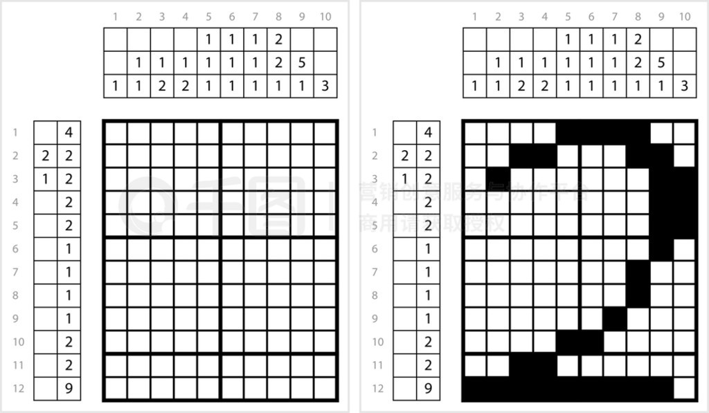 ڶ 2 Nonogram ѧ֡֡֡ʸͼ߼Ϸ GriddlersPic-A-PixͼƬ滭֡Picross