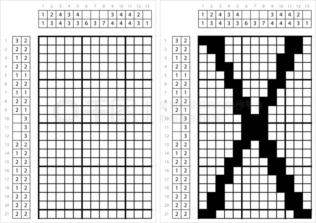 ĸ X Nonogram ַ Xĸηʸͼ߼Ϸ GriddlersֻͼƬPicross