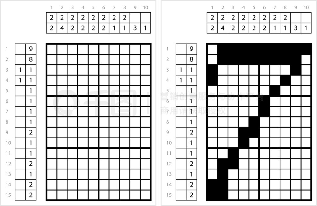 ߺ 7 Nonogram ѧ֡֡֡ʸͼ߼Ϸ GriddlersPic-A-PixͼƬ滭֡Picross