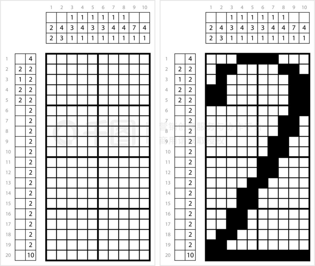 ڶ 2 Nonogram ѧ֡֡֡ʸͼ߼Ϸ GriddlersPic-A-PixͼƬ滭֡Picross