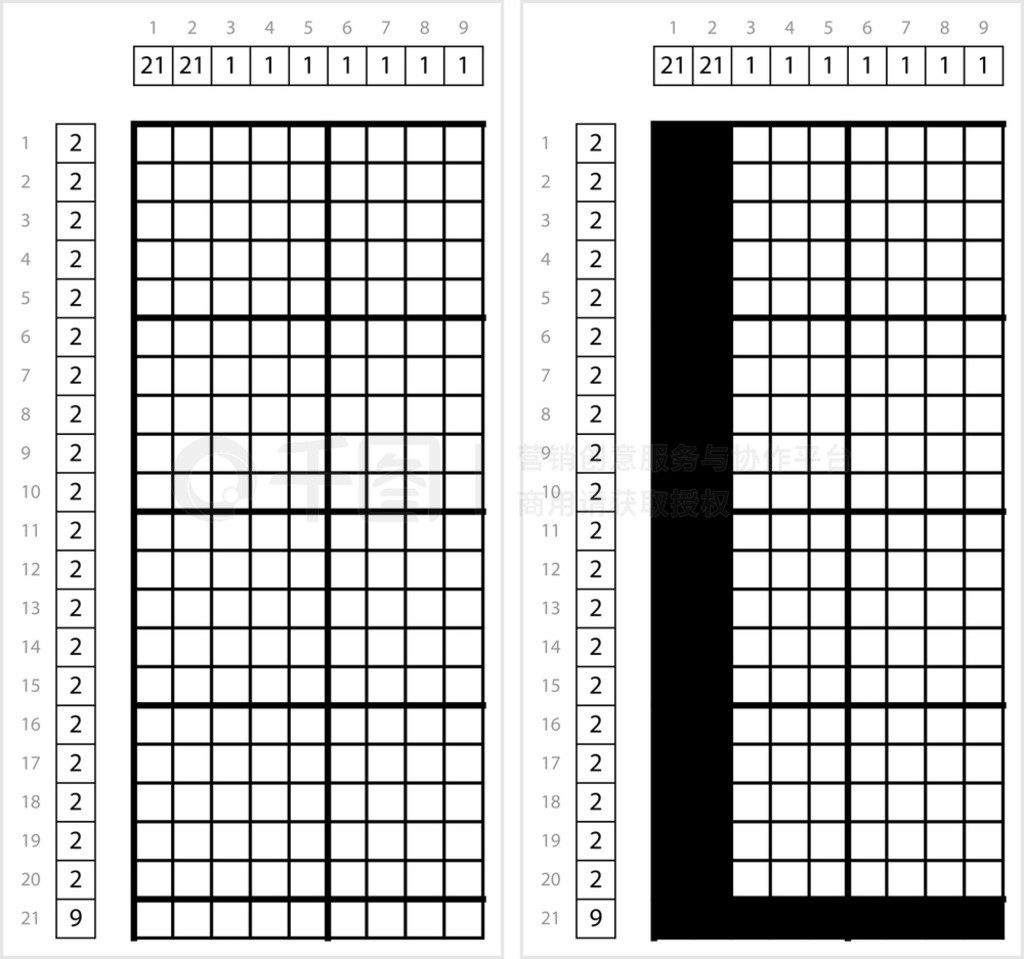 ĸ L Nonogram ַ Lĸηʸͼ߼Ϸ GriddlersPic-A-PixͼƬ滭֡Picross