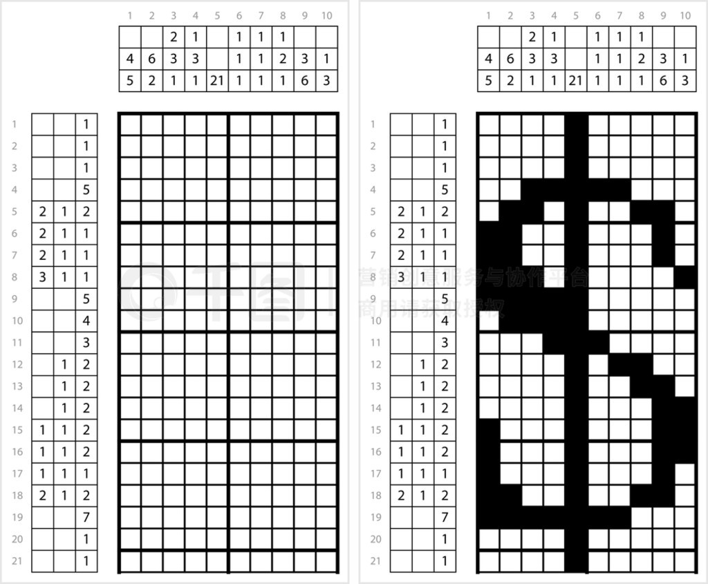 Ԫͼ Nonogram ҷšԪƱֽҡ$ʸ廭߼Ϸ GriddlersPic-A-PixͼƬ滭֡Picross