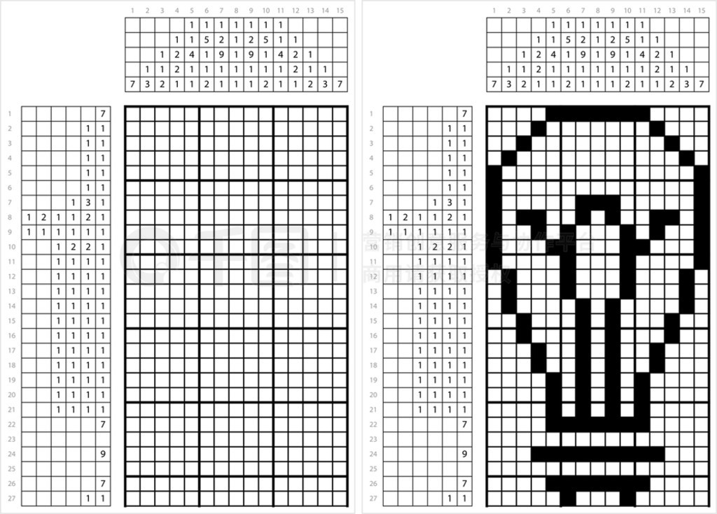 ͼͼ׳ӫͼʸ廭߼Ϸ GriddlersPic-A-PixͼƬ滭֡Picross