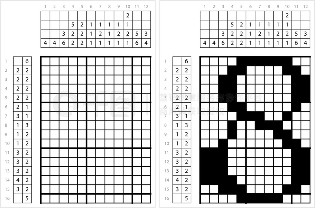 ˺ 8 Nonogram ѧ֡֡֡ʸͼ߼Ϸ GriddlersPic-A-PixͼƬ滭֡Picross