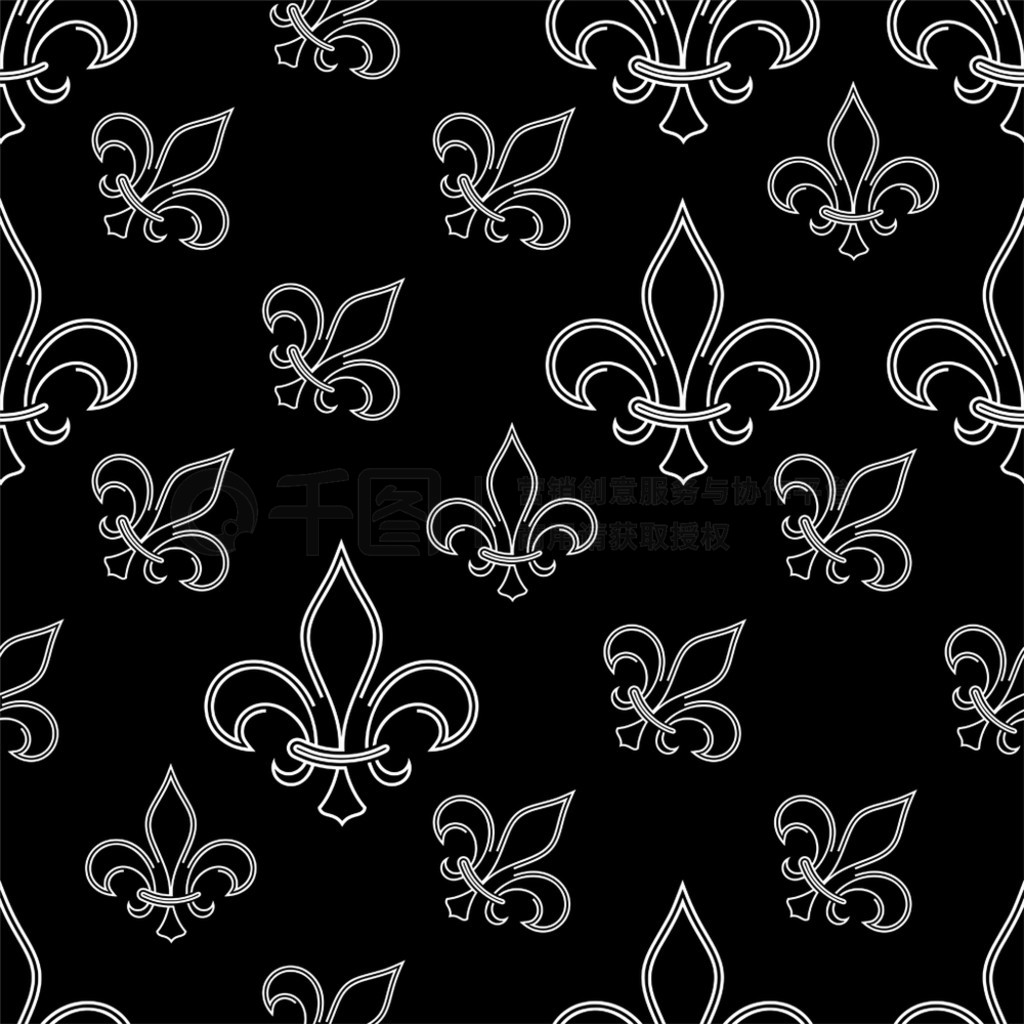 Fleur De Lis ޷ͼFleur-De-Lys  Flower-De-Luceװη񻯰ٺʸ廭