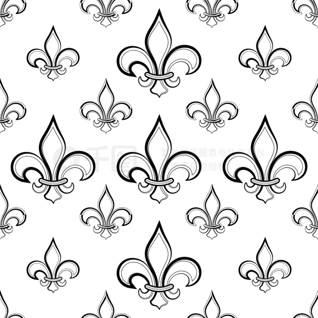 Fleur De Lis ޷ͼFleur-De-Lys  Flower-De-Luceװη񻯰ٺʸ廭