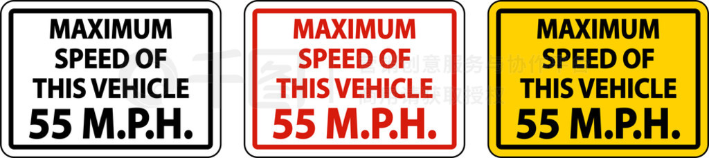 ɫϵٶ 55 MPH ǩ־