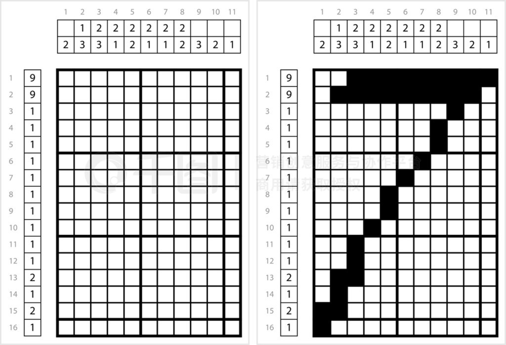 ߺ 7 Nonogram ѧ֡֡֡ʸͼ߼Ϸ GriddlersPic-A-PixͼƬ滭֡Picross