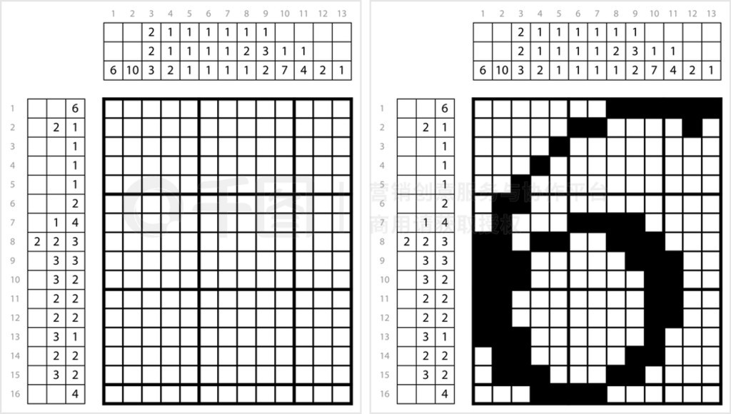  6 Nonogram ѧ֡֡֡ʸͼ߼Ϸ GriddlersPic-A-PixͼƬ滭֡Picross