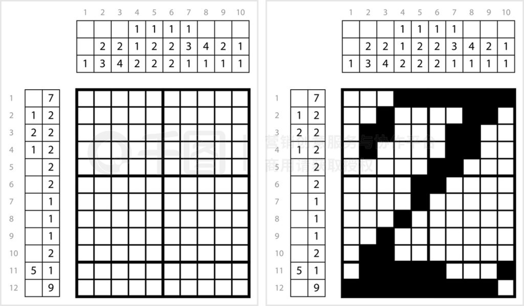 ĸ Z Сд Nonogram ַ Zĸηʸͼ߼Ϸ GriddlersPic-A-PixͼƬ滭֡Picross