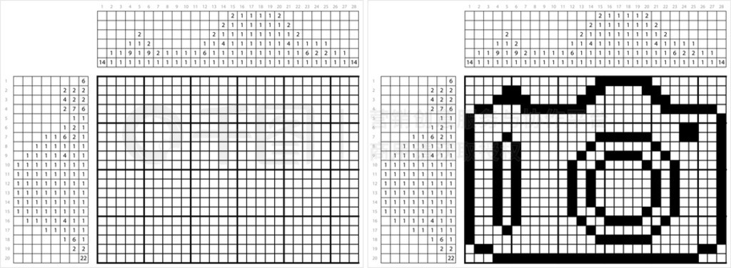 ͼ Nonogram ڲͼʸͼĹѧ߼Ϸ GriddlersPic-A-PixֻͼƬPicross