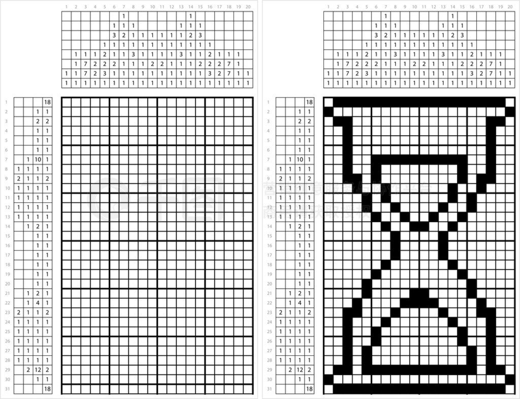 ɳ©ͼ Nonogram ɳ©ͼꡢɳͼʸ廭߼Ϸ GriddlersֻͼƬPicross