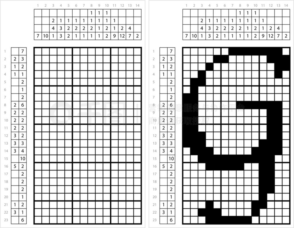 ĸ G Nonogram ַ Gĸηʸͼ߼Ϸ GriddlersPic-A-PixͼƬ滭֡Picross