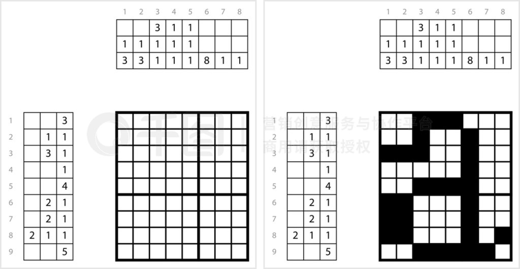 ĸ A Сд Nonogram ַ Aĸطʸͼ߼Ϸ Griddlersֻ滭Picross