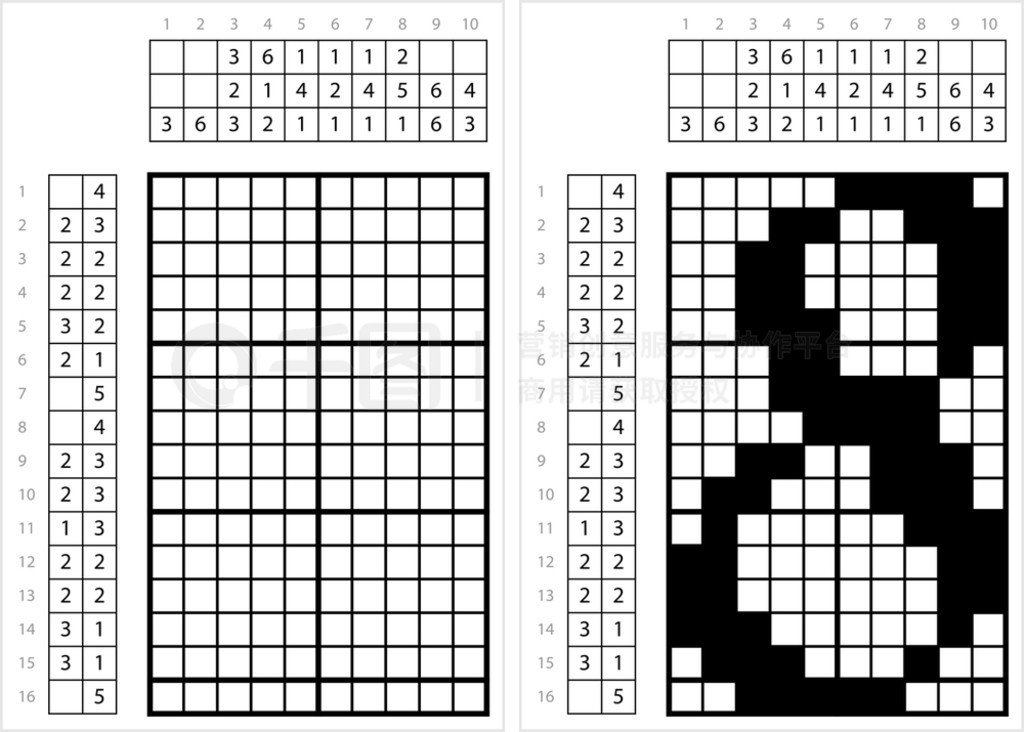 ˺ 8 Nonogram ѧ֡֡֡ʸͼ߼Ϸ GriddlersPic-A-PixͼƬ滭֡Picross