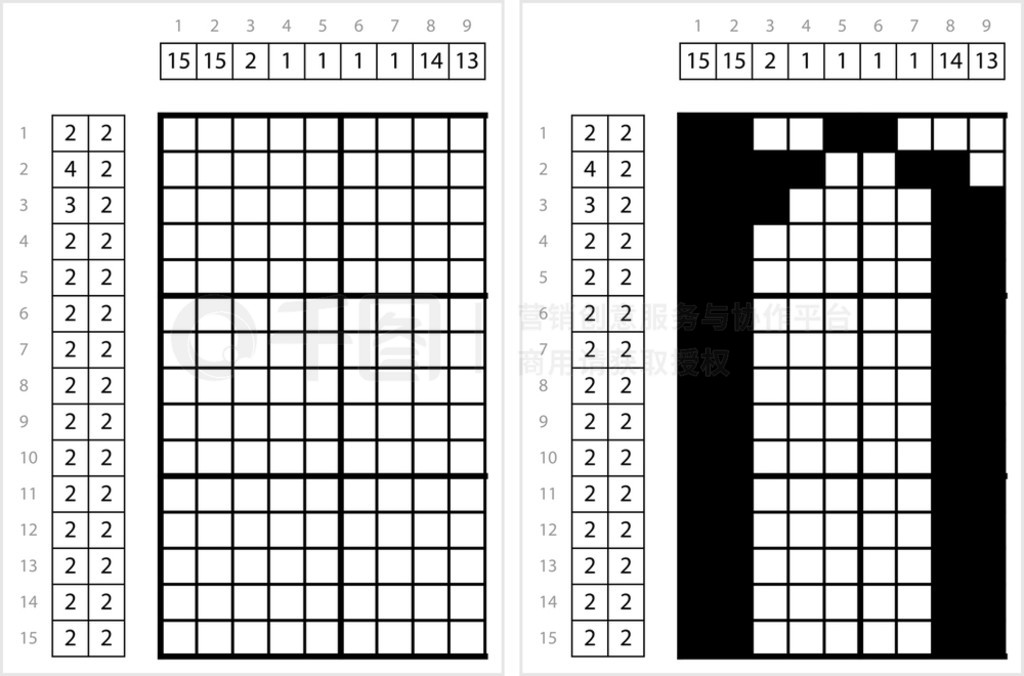 ĸ n Сд Nonogram ַ nĸηʸͼ߼Ϸ GriddlersPic-A-PixͼƬ滭֡Picross