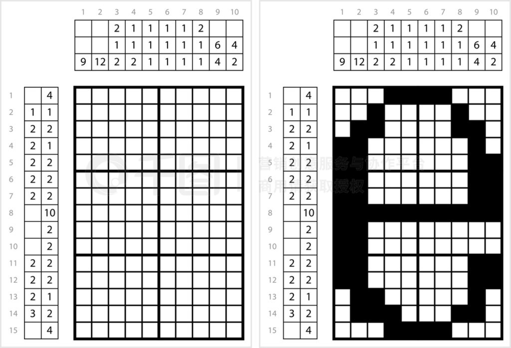 ĸ e Сд Nonogram ַ eĸηʸͼ߼Ϸ GriddlersPic-A-PixͼƬ滭֡Picross