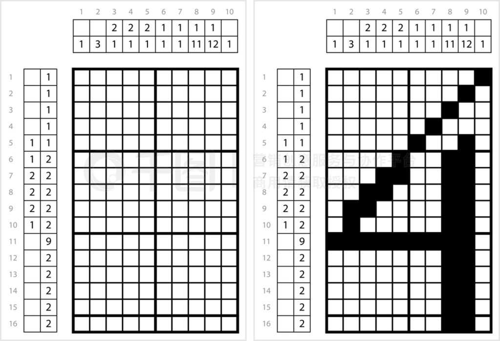 ĺ 4 Nonogram ѧ֡֡֡ʸͼ߼Ϸ GriddlersPic-A-PixͼƬ滭֡Picross