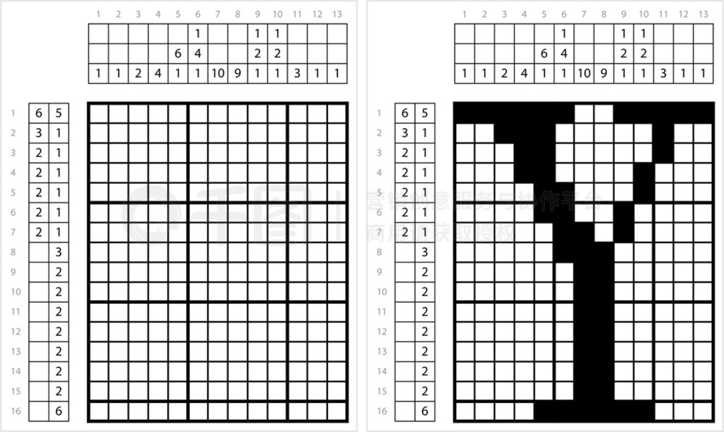 ĸ Y Nonogram ַ Yĸηʸͼ߼Ϸ GriddlersPic-A-PixͼƬ滭֡Picross