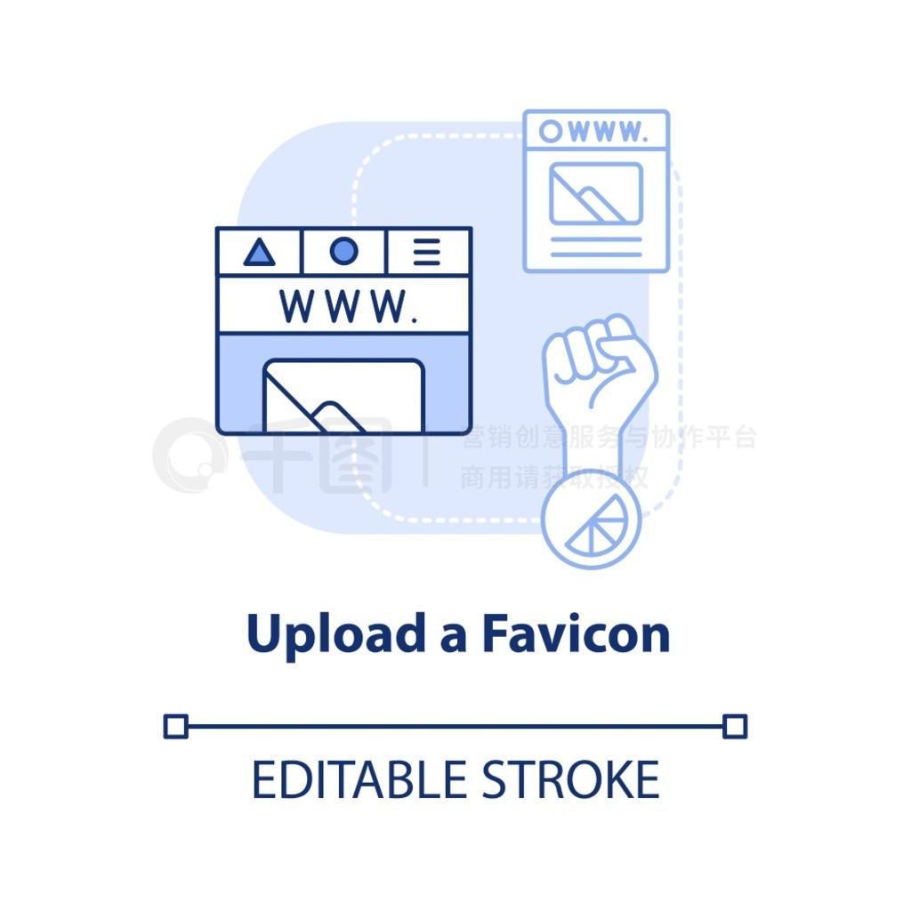 ϴ favicon ǳɫͼꡣרҵվ˼ϸ߲ͼƷ󡣹ͼɱ༭ıʻʹ ArialMyriad Pro-Bold 塣ϴ favicon ǳɫͼ