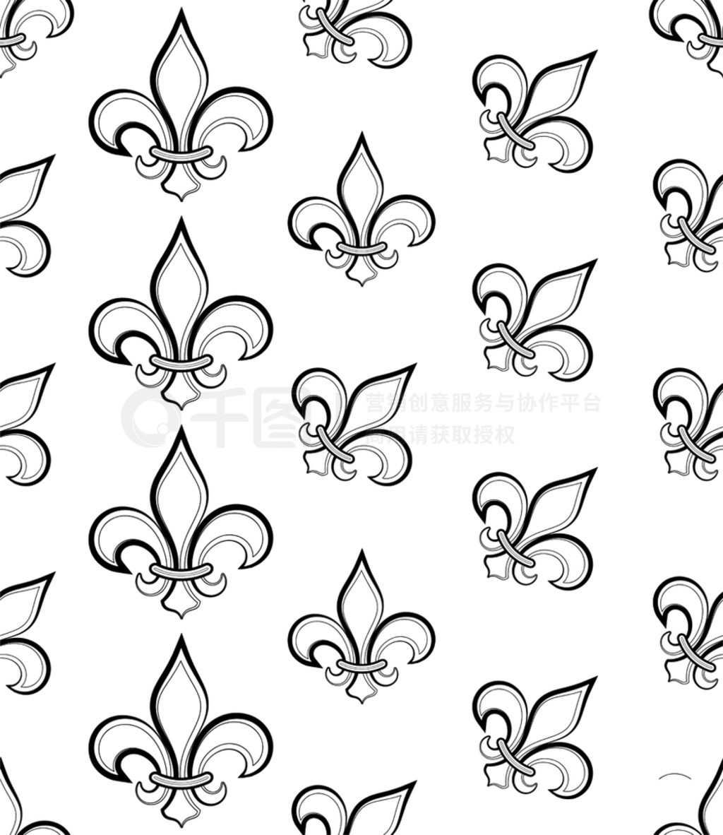 Fleur De Lis ޷ͼFleur-De-Lys  Flower-De-Luceװη񻯰ٺʸ廭