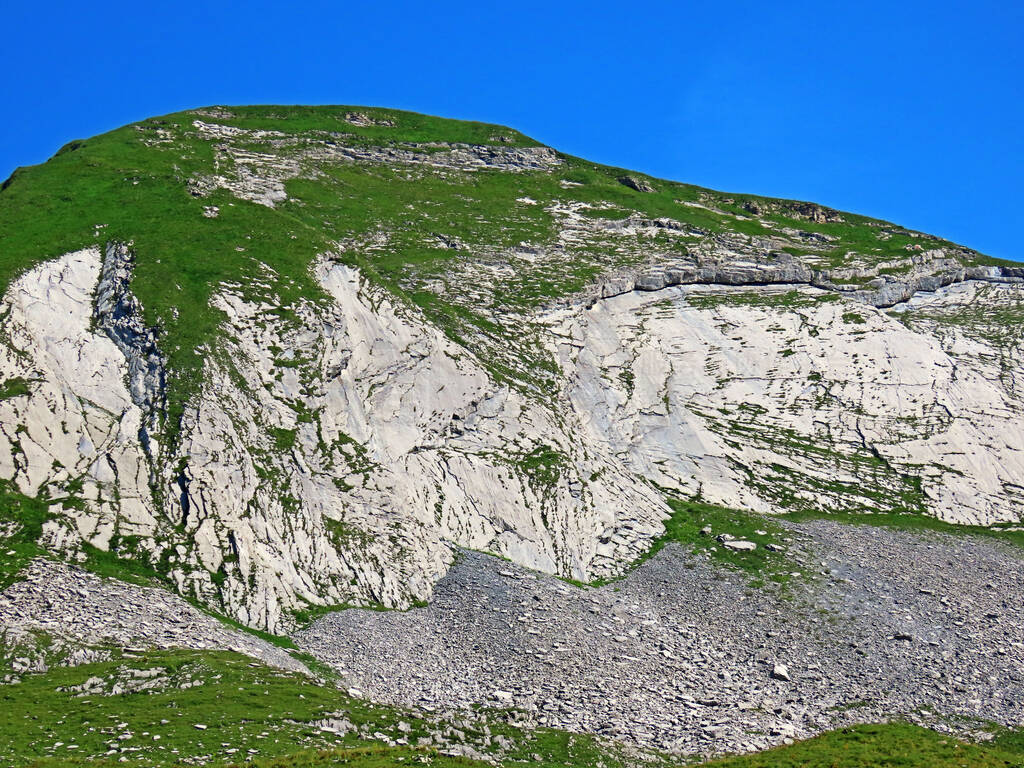 λʿ߶÷ǡChli Haupt Murmelchopfɽµİ˹ɽҰLeiterenAa AlpԭϿ(Kanton Obwalden, Schweiz))