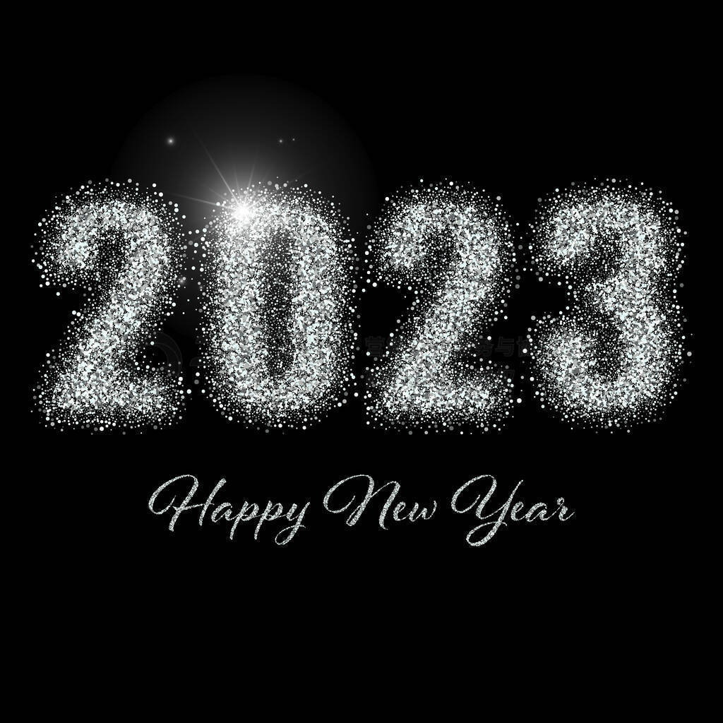 Ԫ2023ƳɵĽպںɫ˸ؿͼ