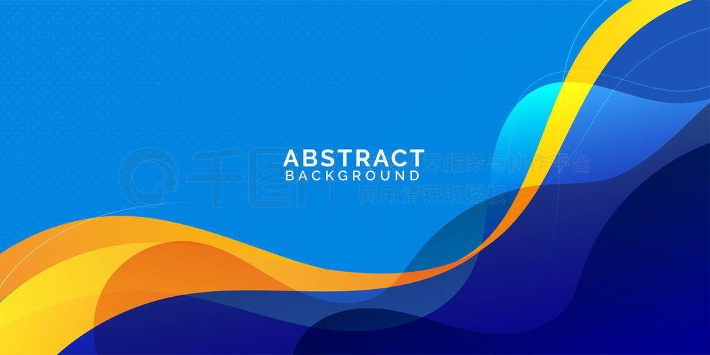 Blue and Orange Background, Gradient Abstract Background, Full color abstract background