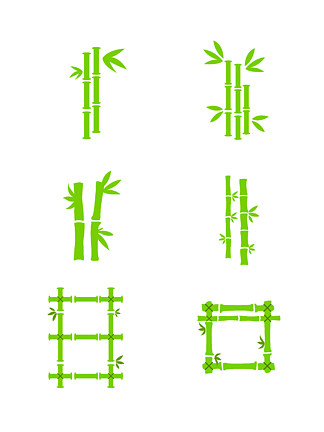 竹子模板图片