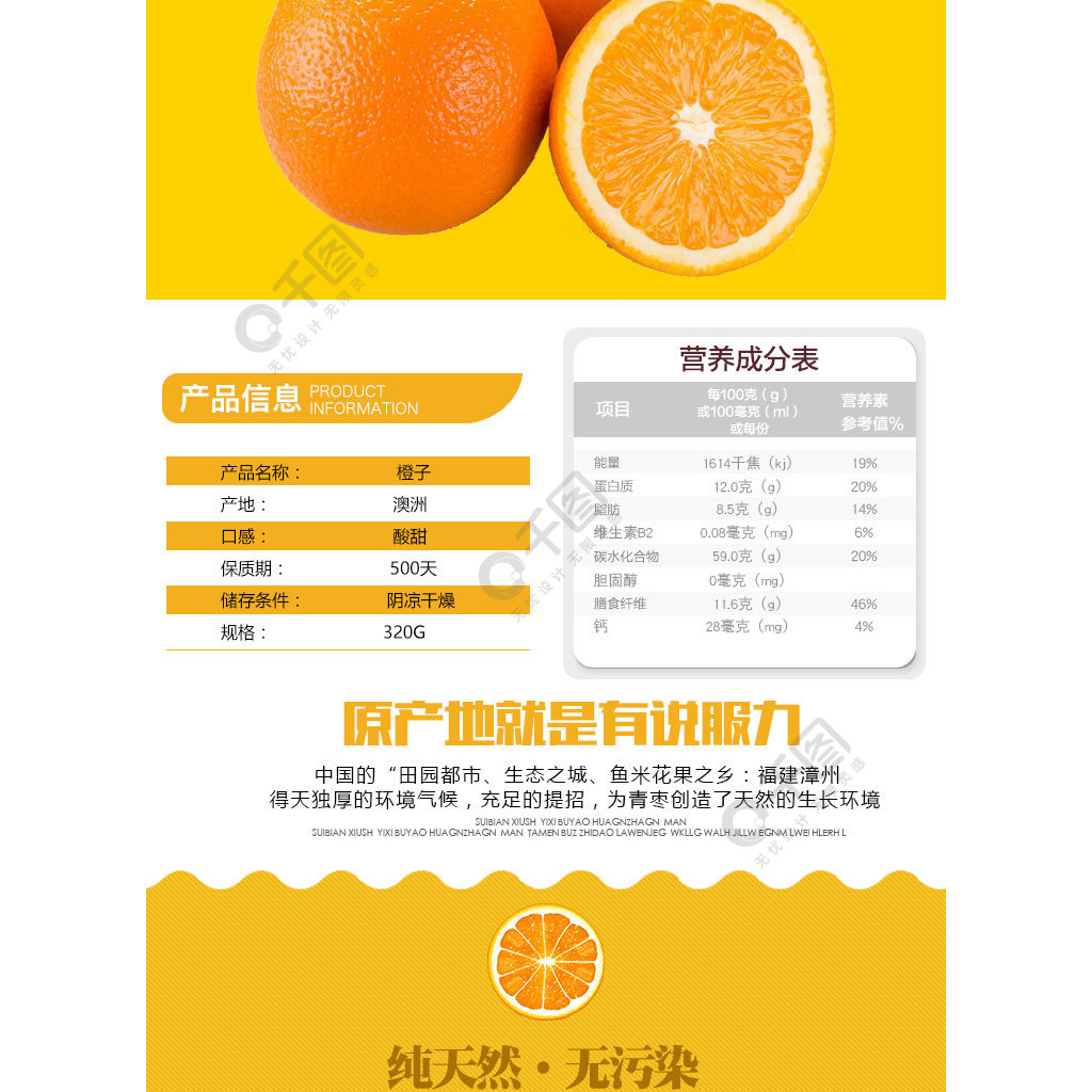 大橙橙橙子简介图片