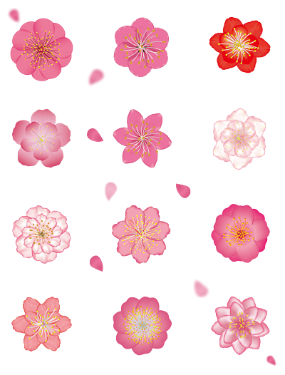 樱花平面图例图片
