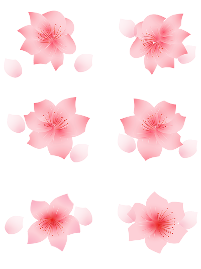 桃花的花瓣像什么形状图片