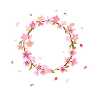 元素粉色飘落桃花樱花装饰花瓣漂浮2461268粉色漂浮的桃花瓣免扣