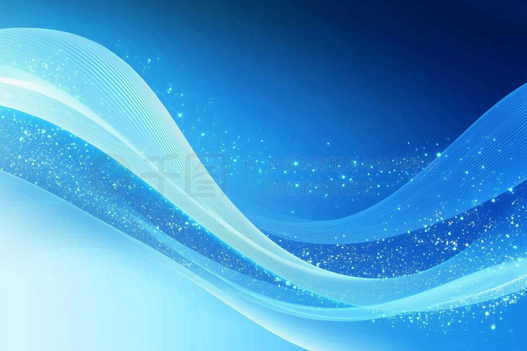 Blue curve backgroundԼƼ廭