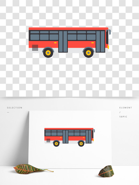 公交車卡通圖片大全-公交車卡通圖案-公交車卡通素材設計-千圖網