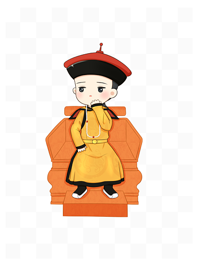 清朝人物图片动漫图片