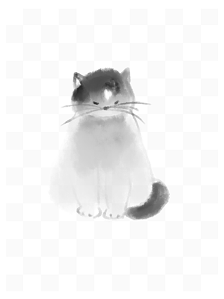 何でも揃う水墨画猫]素材免费下载-水墨画猫图片大全-水墨画猫模板-千图