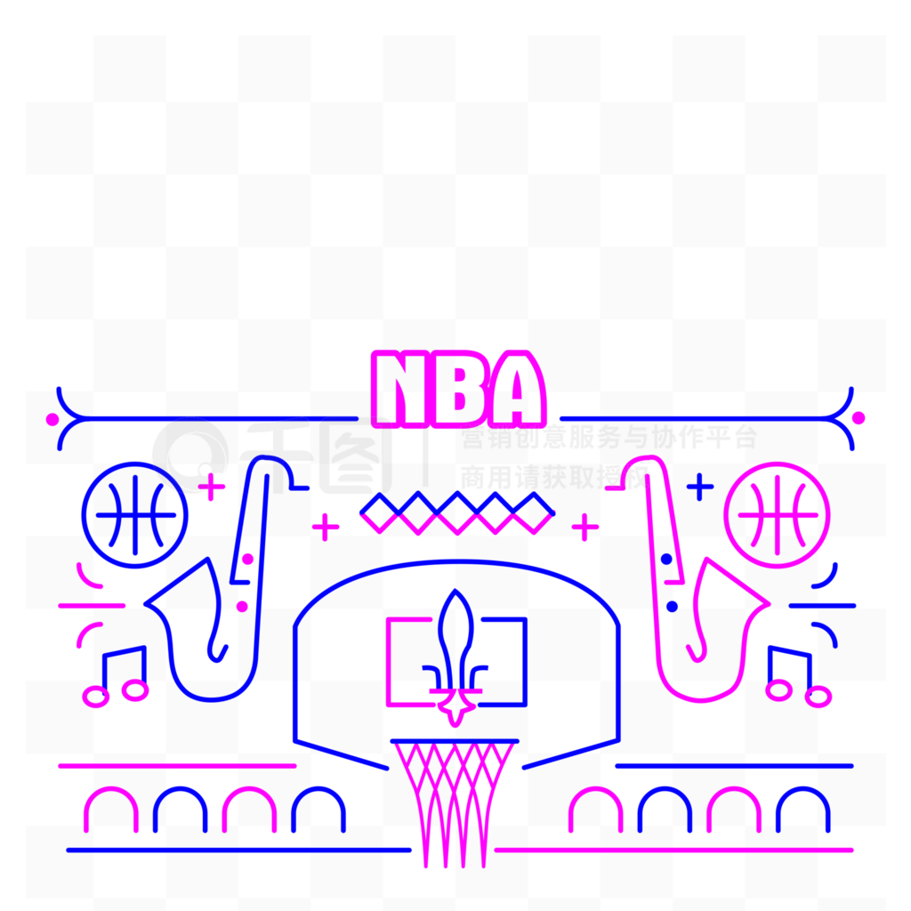 NBAɫϵͼʸ廭