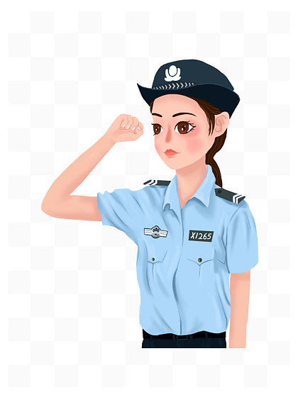 【卡通警察人物可爱】图片免费下载