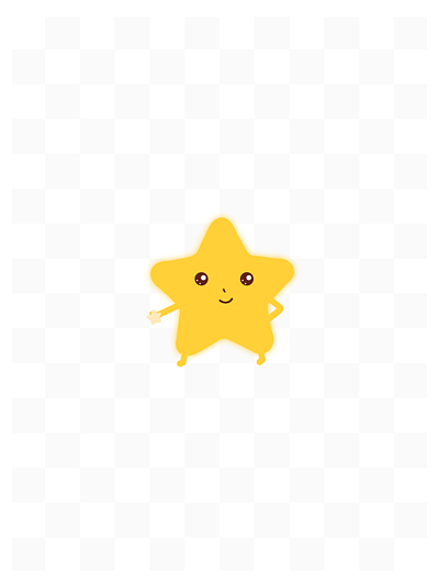 日021睡着流口水可爱星星表情210棕色海星的表情符号就像一颗五角星