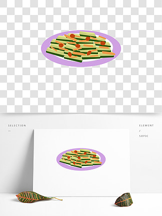 【卡通凉拌菜】图片免费下载
