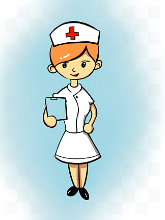护士帽上的红十字图片